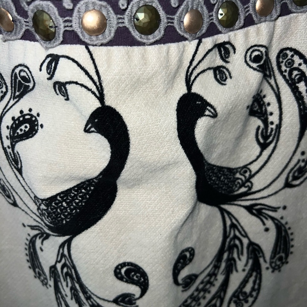 Free people size 4  tunic dress with ornate beading - Picture 5 of 9